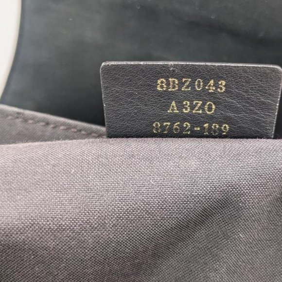 SOLDFendi Zucca Black, Brown, Red Leather Backpack - Picture 6 of 7